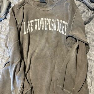 Comfort Colors Gray Crew Neck Sweater